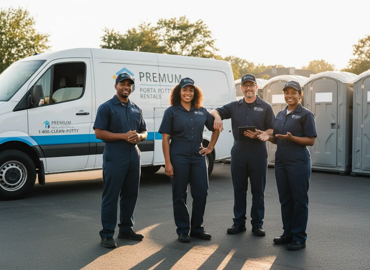 VIP Portable Toilets company in Rockland, WI